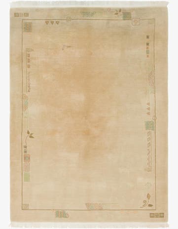 5' 8 x 7' 10 Hand Knotted Nepal Wool Rug