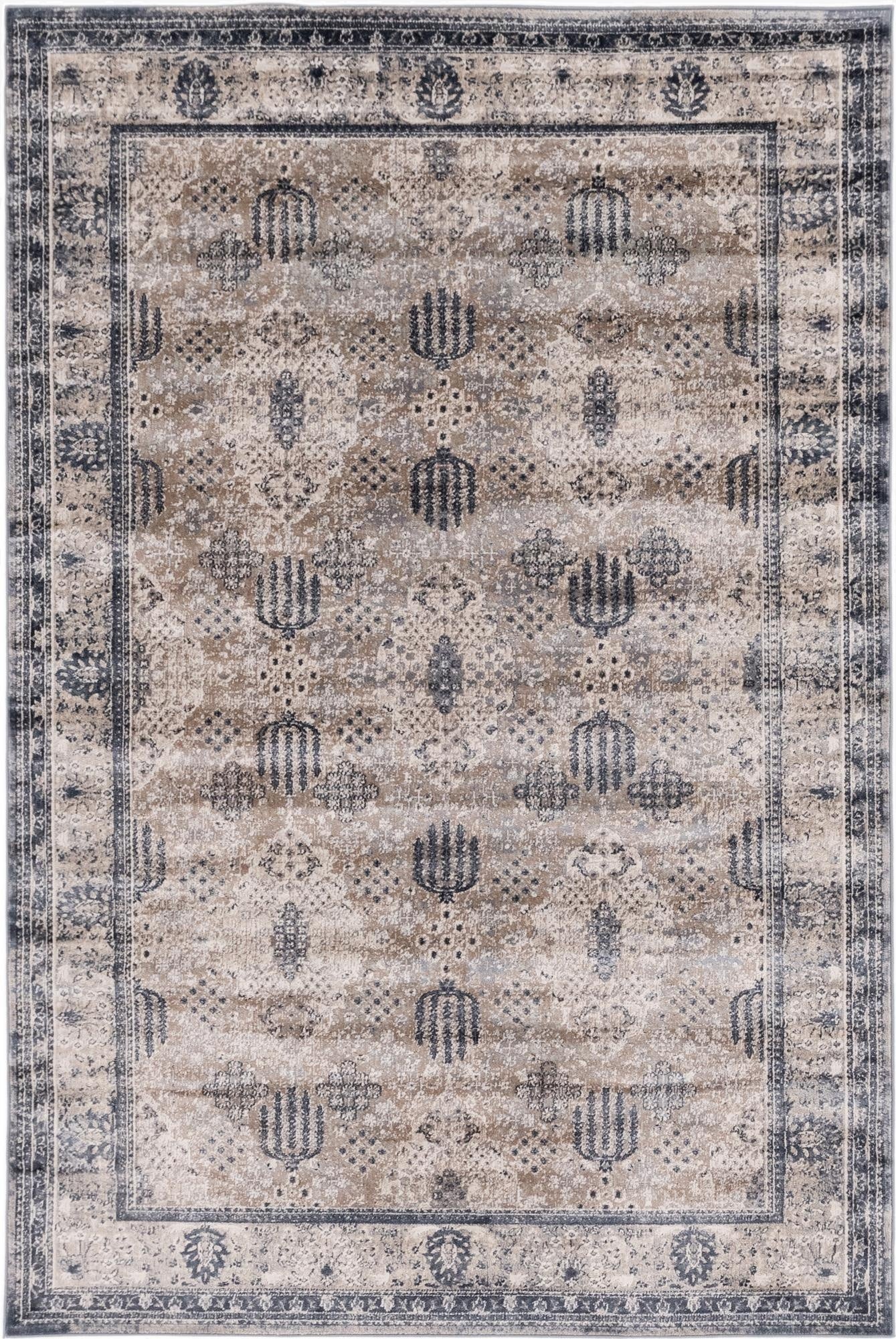 5' x 7' 6 New Vintage Rug