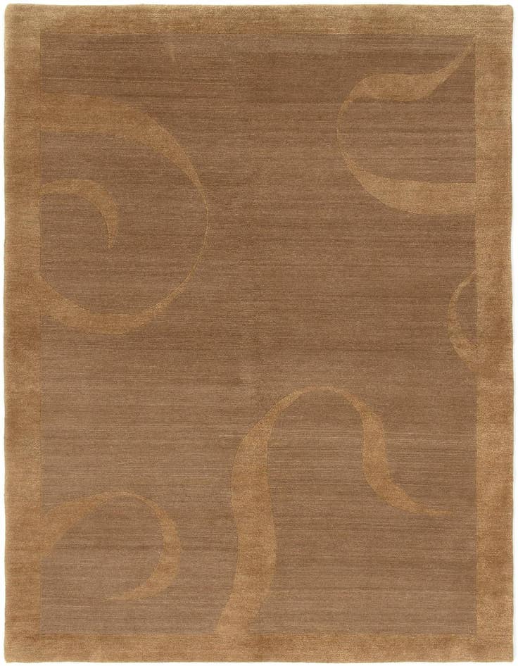 Detail image of 4' x 5' 11 Hand Knotted Odegard Rug