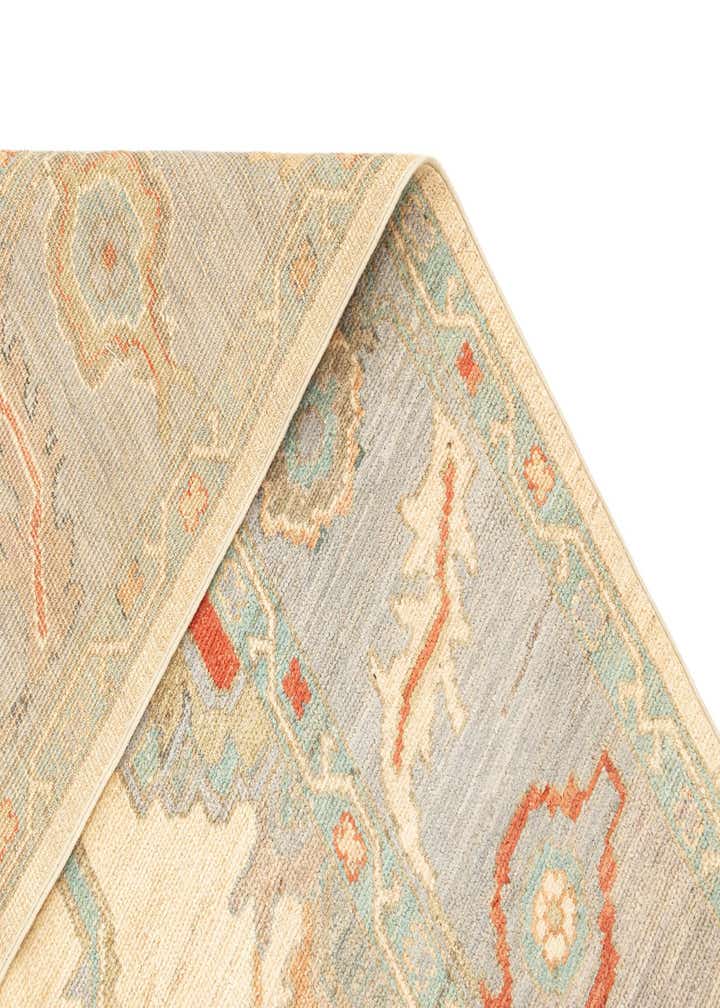 7' 10 x 9' 10 Hand Knotted Oushak Rug