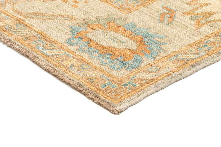 6' 8 x 9' 9 Hand Knotted Oushak Rug