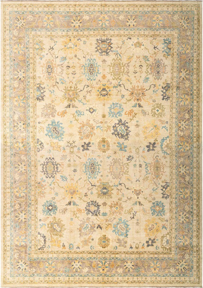 Detail image of 16' 2 x 22' 10 Oushak Rug
