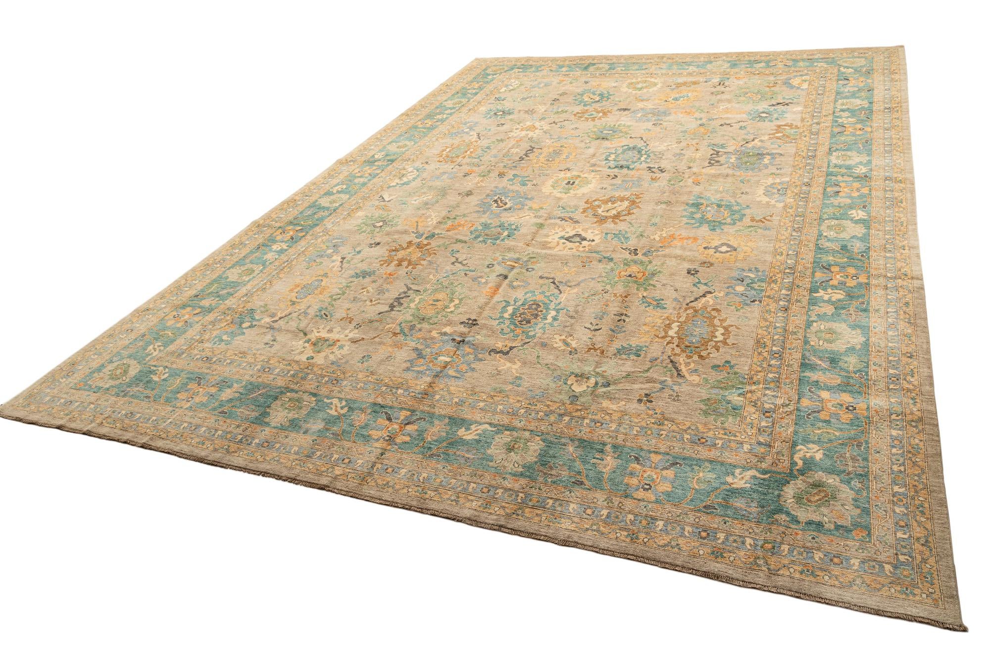 16' x 23' 1 Oushak Rug