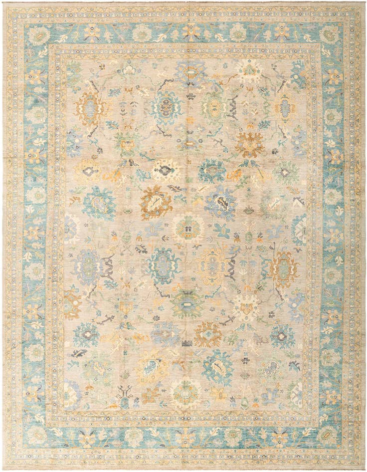 Detail image of 16' x 23' 1 Oushak Rug
