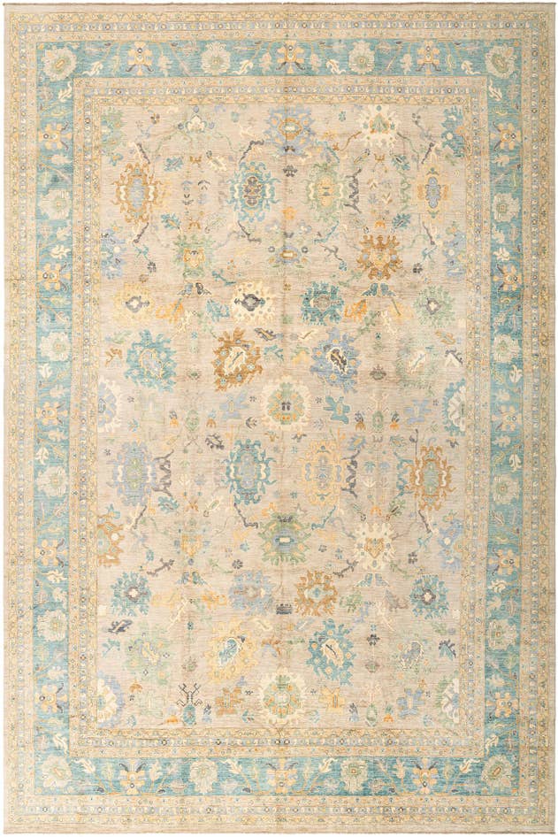 Detail image of 16' x 23' 1 Oushak Rug