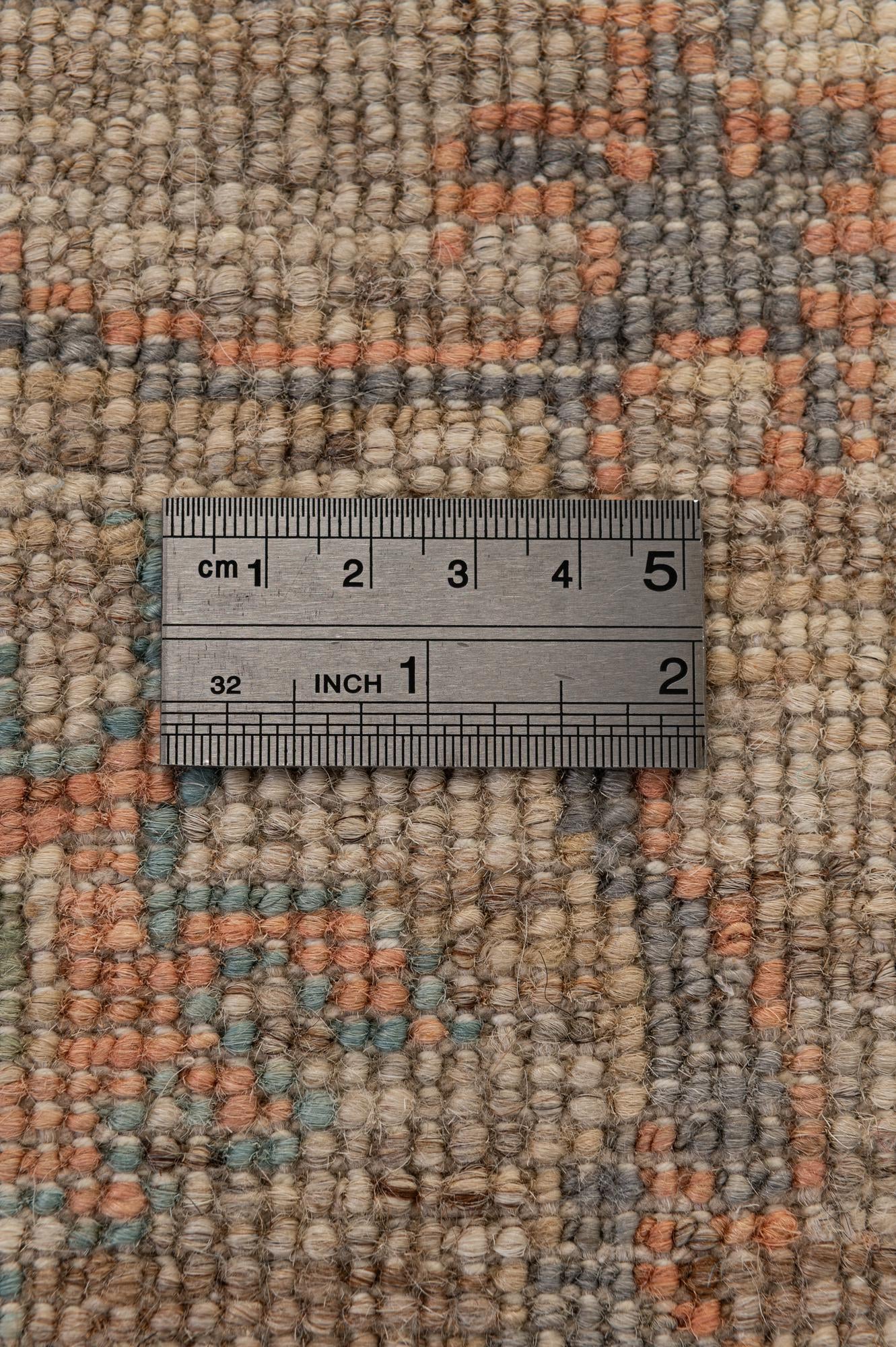 8' 2 x 9' 7 Hand Knotted Oushak Wool Rug