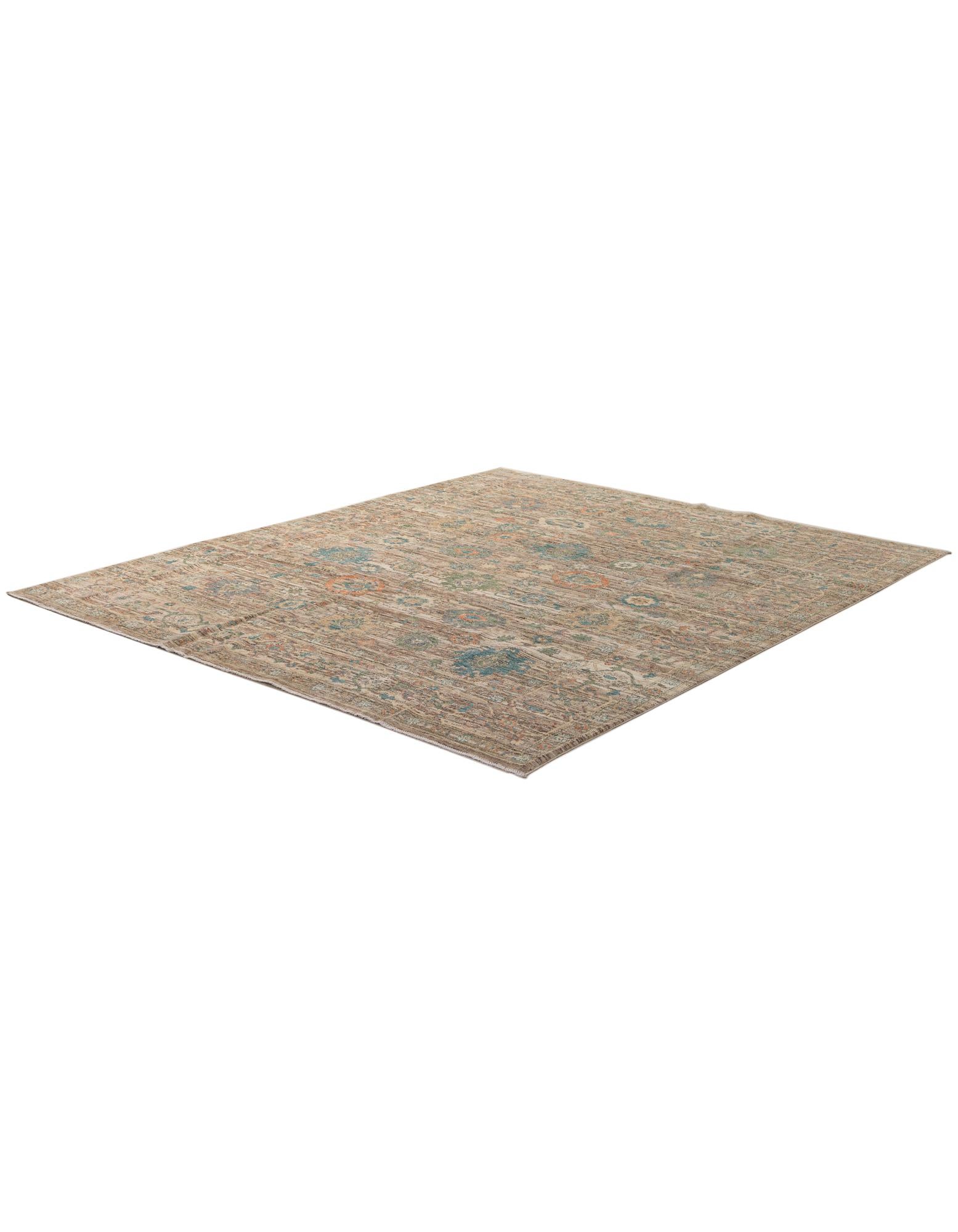 8' 2 x 9' 7 Hand Knotted Oushak Wool Rug