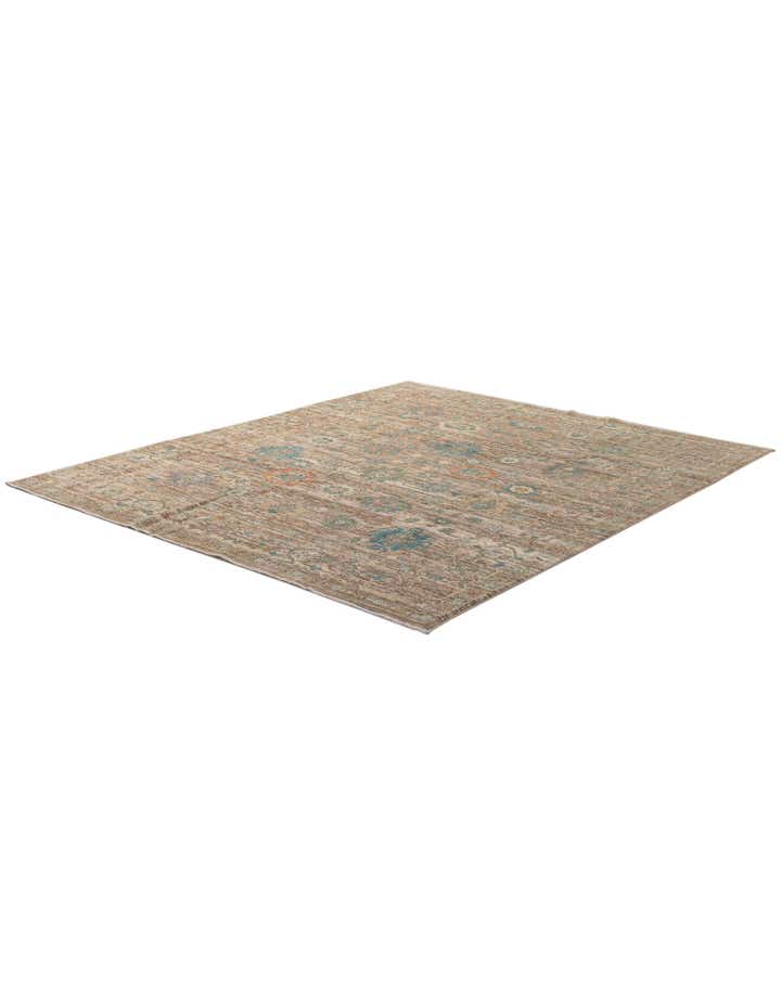 8' 2 x 9' 7 Hand Knotted Oushak Wool Rug