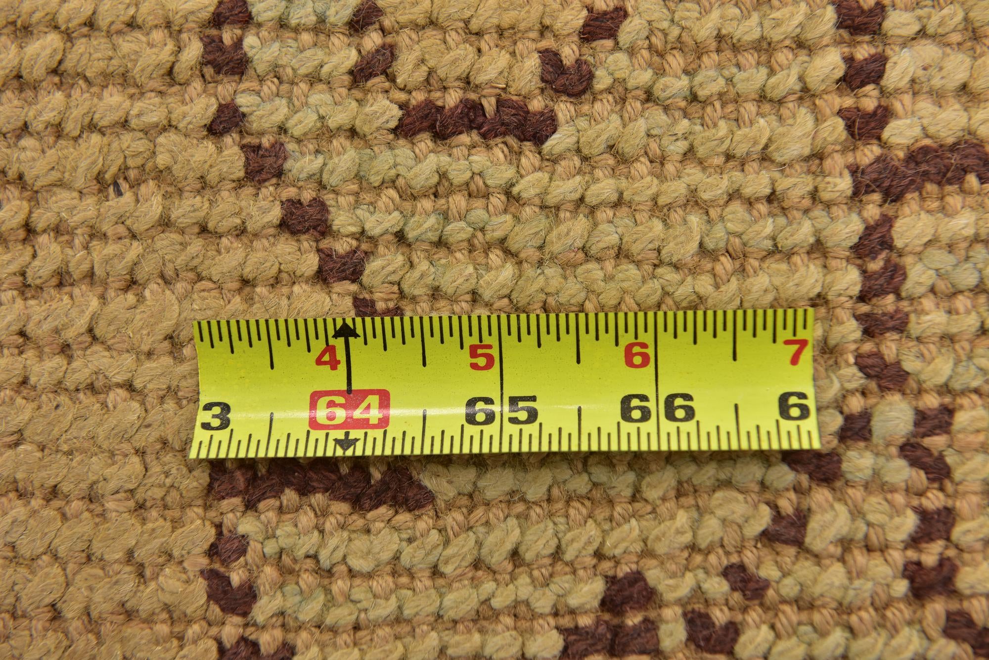 4' 5 x 6' 6 Hand Knotted Oushak Wool Rug