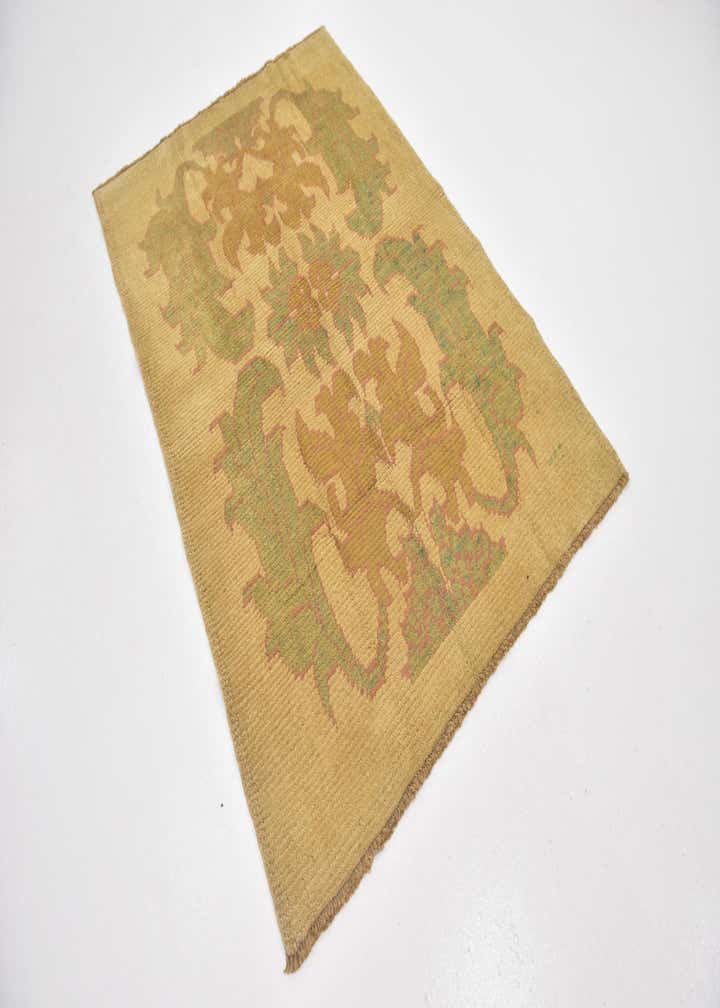4' 4 x 6' 5 Hand Knotted Oushak Wool Rug