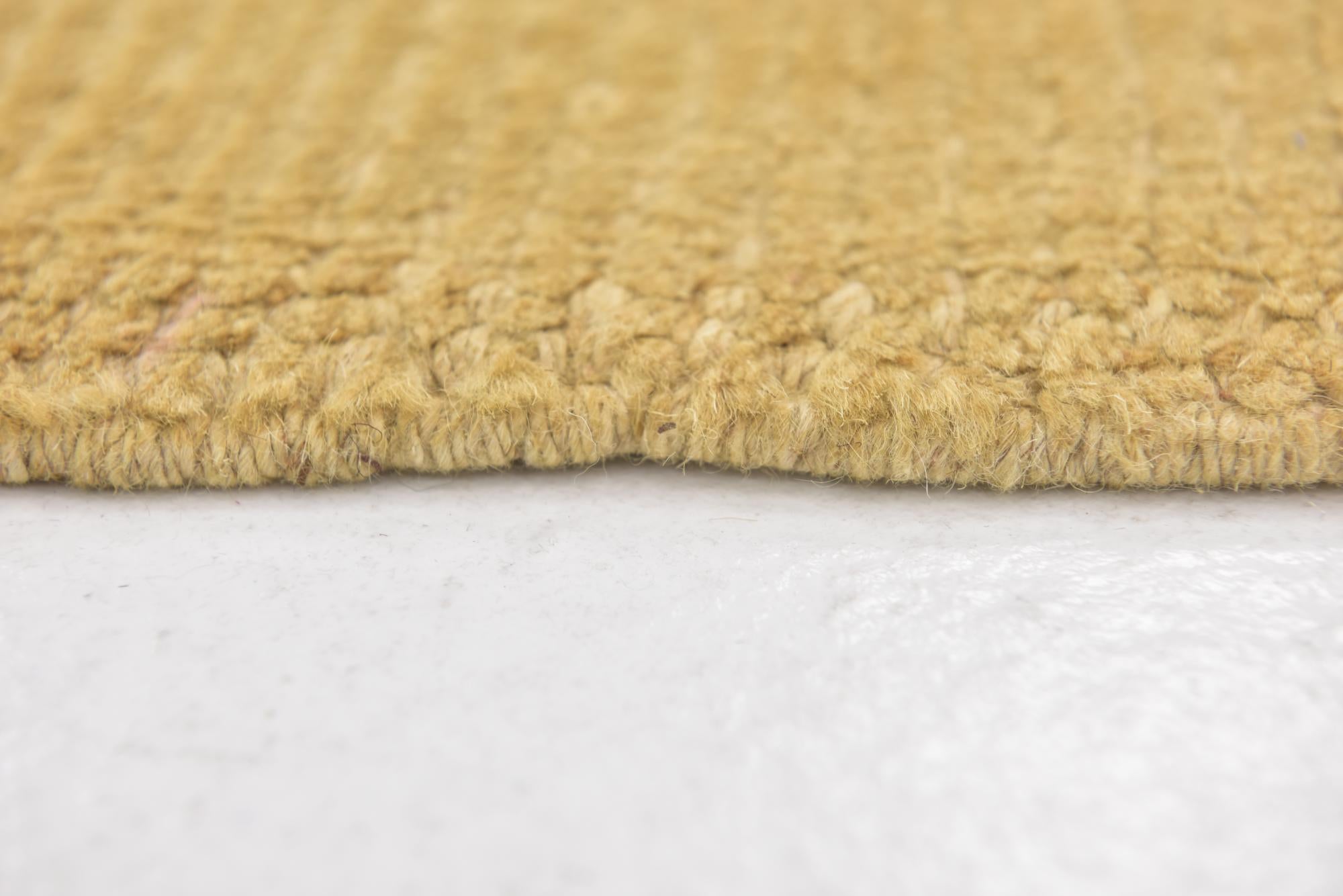 4' 4 x 6' 5 Hand Knotted Oushak Wool Rug