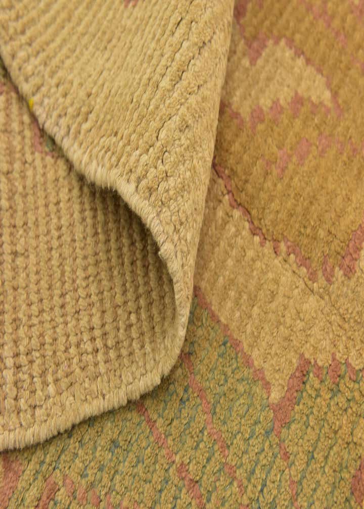 4' 4 x 6' 5 Hand Knotted Oushak Wool Rug