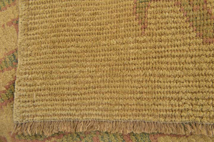 4' 4 x 6' 5 Hand Knotted Oushak Wool Rug