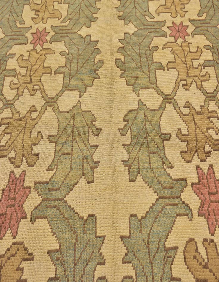 Detail image of 7' 9 x 12'  Hand Knotted Oushak Wool Rug