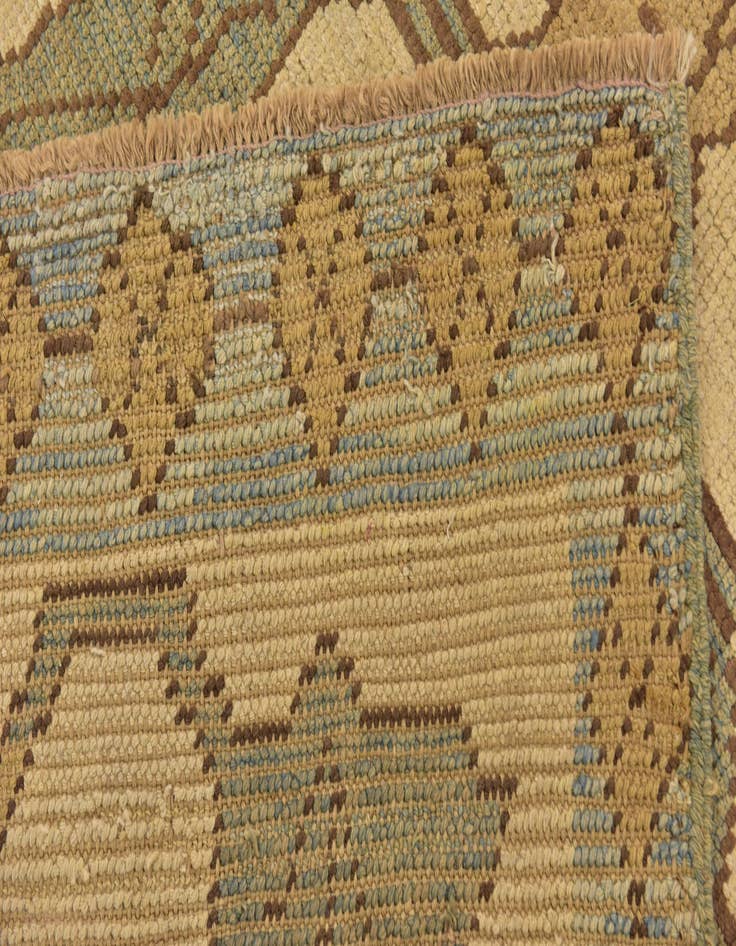 Detail image of 7' 9 x 12'  Hand Knotted Oushak Wool Rug
