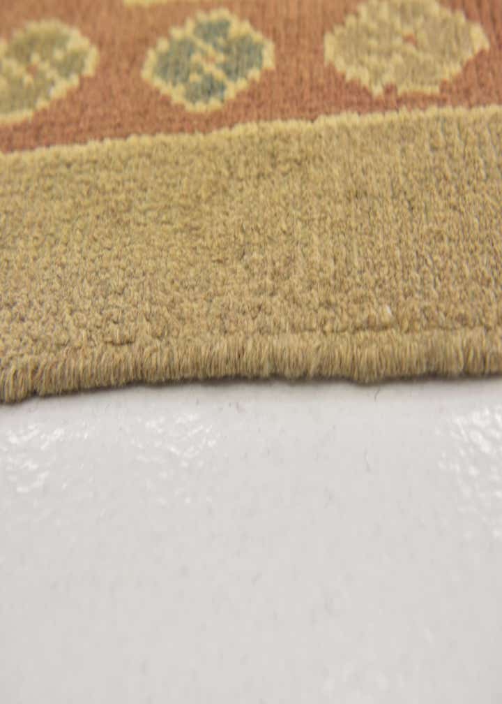 9' 6 x 13' Hand Knotted Oushak Wool Rug
