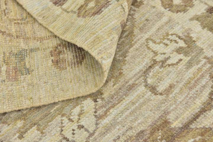11' 5 x 16' 2 Hand Knotted Oushak Wool Rug