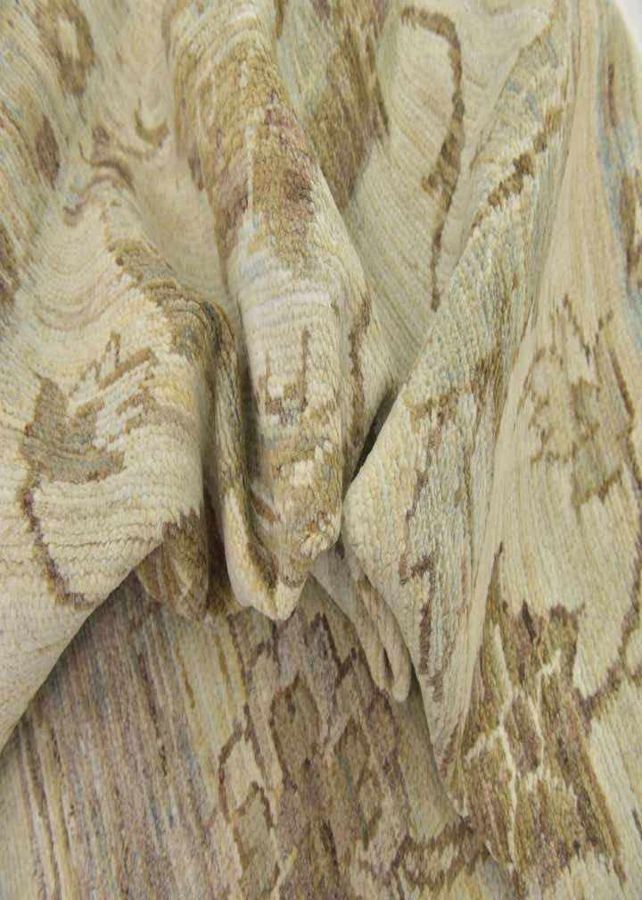 11' 5 x 16' 2 Hand Knotted Oushak Wool Rug