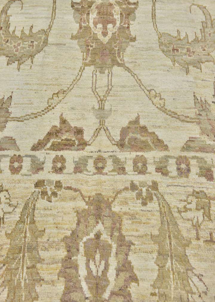 11' 5 x 16' 2 Hand Knotted Oushak Wool Rug
