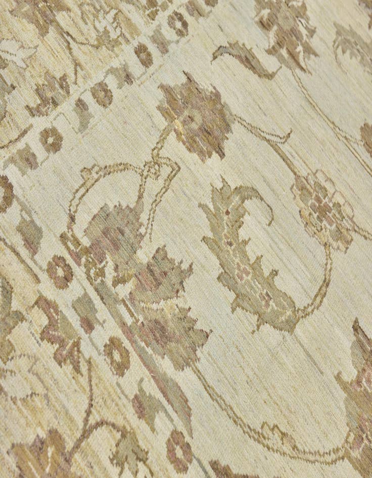 Detail image of 11' 5 x 16' 2 Hand Knotted Oushak Wool Rug