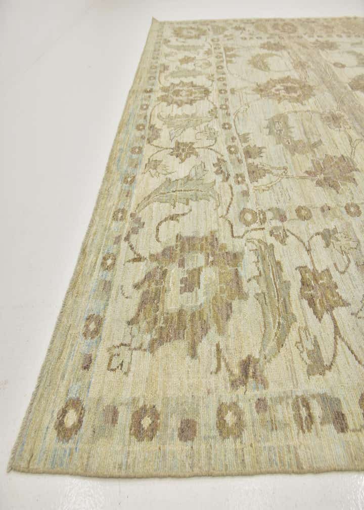 11' 5 x 16' 2 Hand Knotted Oushak Wool Rug