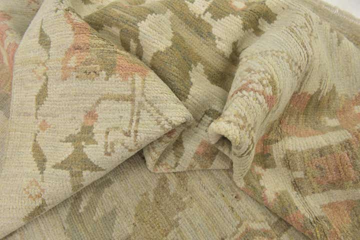 12' x 15' 10 Hand Knotted Oushak Wool Rug