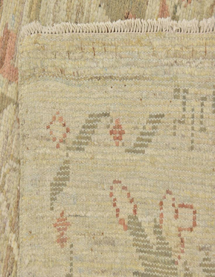Detail image of 12' x 15' 10  Hand Knotted Oushak Wool Rug