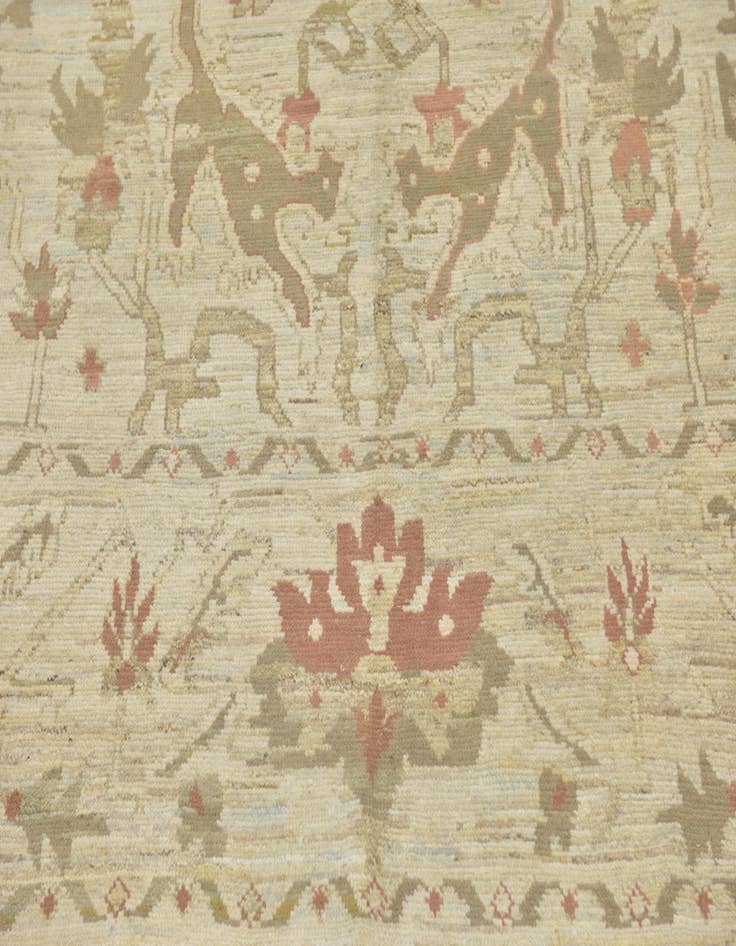 Detail image of 12' x 15' 10  Hand Knotted Oushak Wool Rug