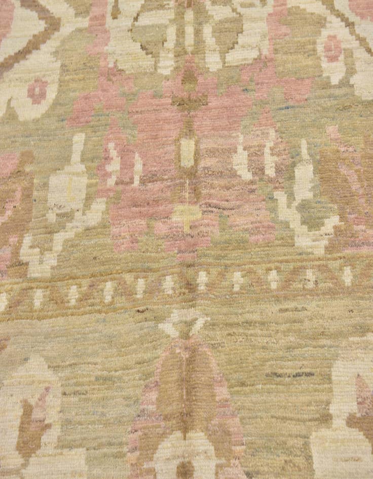 Detail image of 10' 9 x 15' 4  Hand Knotted Oushak Wool Rug