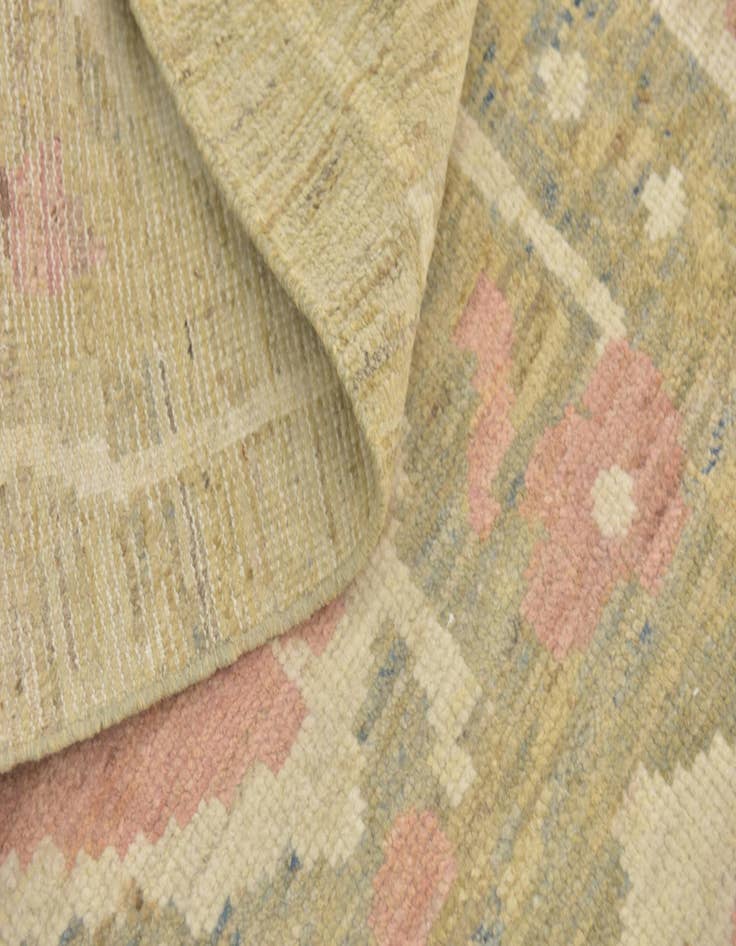 Detail image of 10' 9 x 15' 4  Hand Knotted Oushak Wool Rug