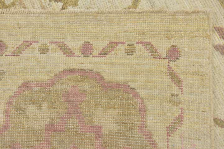 11' x 16' 8 Hand Knotted Oushak Wool Rug