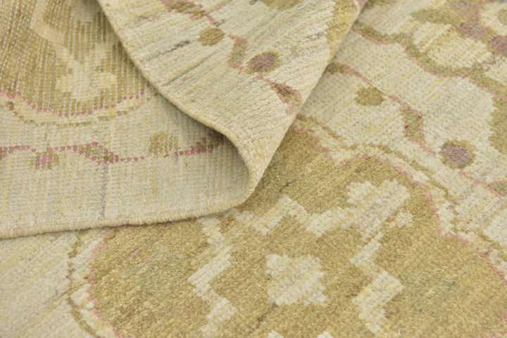 11' x 16' 8 Hand Knotted Oushak Wool Rug