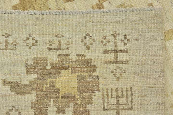 12' 2 x 15' 6 Hand Knotted Oushak Wool Rug