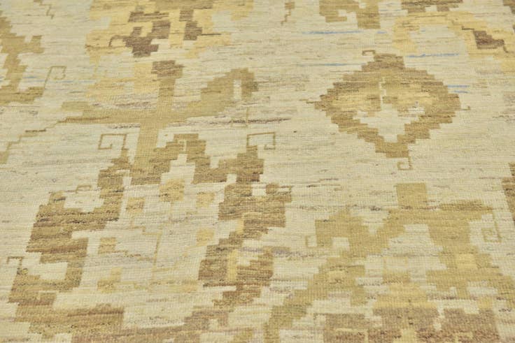 Detail image of 12' 2 x 15' 6 Hand Knotted Oushak Wool Rug