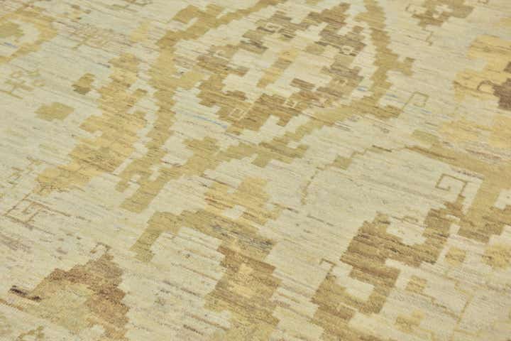 12' 2 x 15' 6 Hand Knotted Oushak Wool Rug