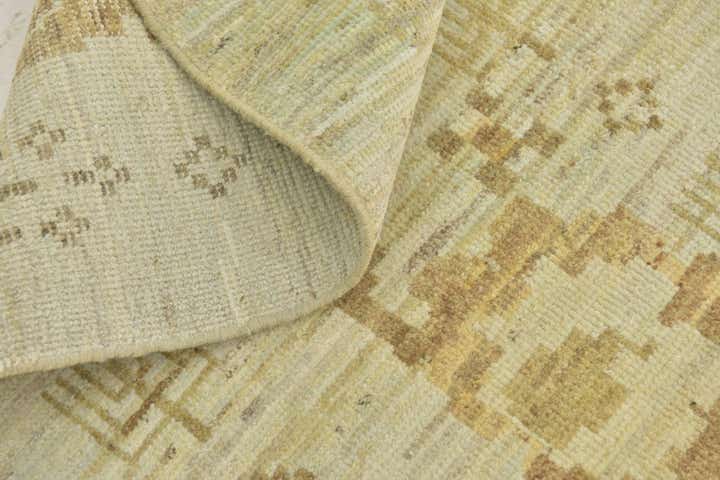 12' 2 x 15' 6 Hand Knotted Oushak Wool Rug