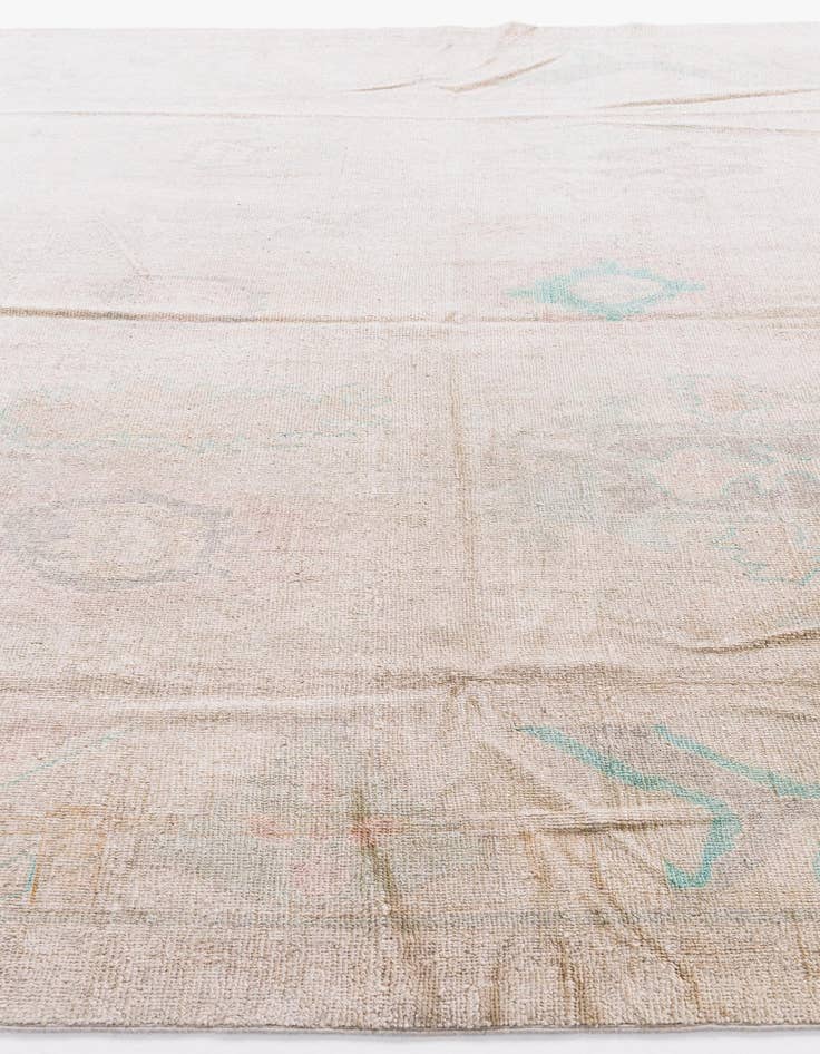 Detail image of 9' x 11' 5  Hand Knotted Oushak Wool Rug