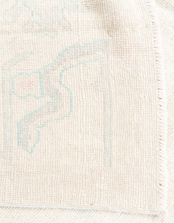 Detail image of 9' x 11' 5  Hand Knotted Oushak Wool Rug