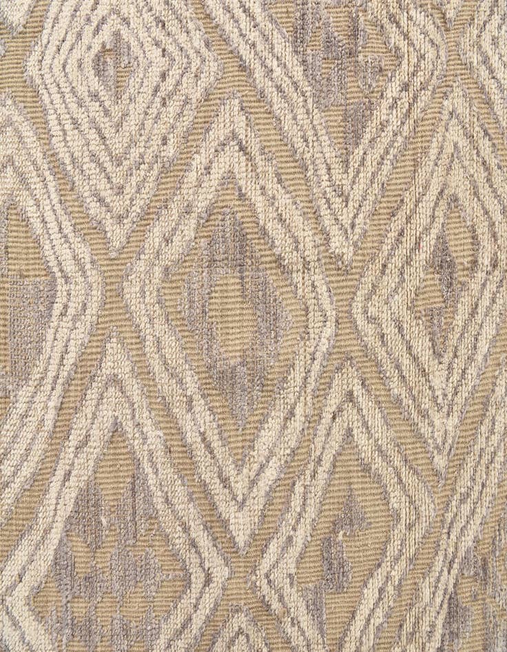 Detail image of 9' 1 x 12' 6  Hand Knotted Oushak Wool Rug