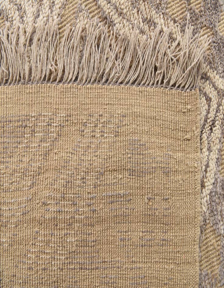Detail image of 9' 1 x 12' 6  Hand Knotted Oushak Wool Rug