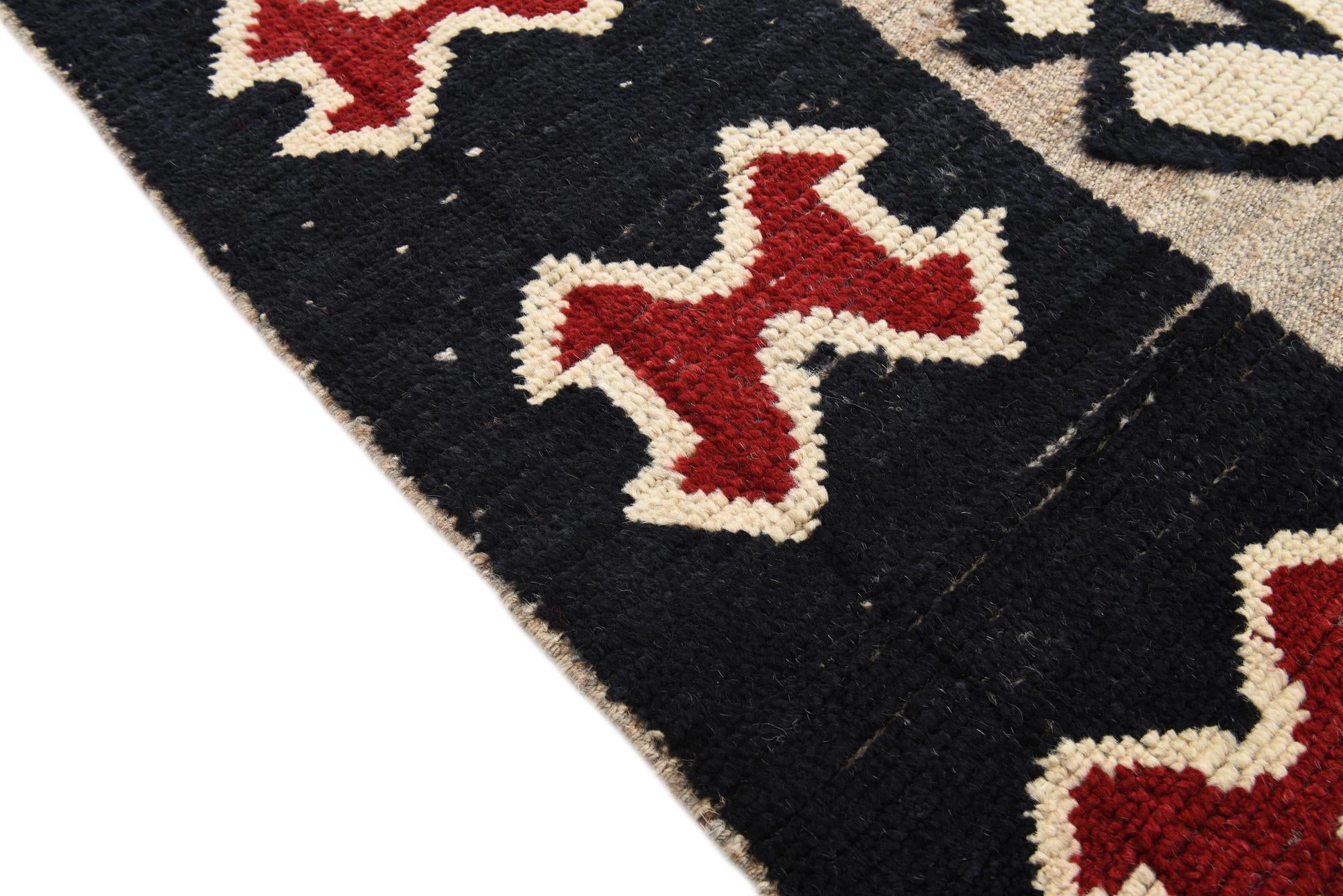 7' 9 x 10' 5 Hand Knotted Oushak Wool Rug