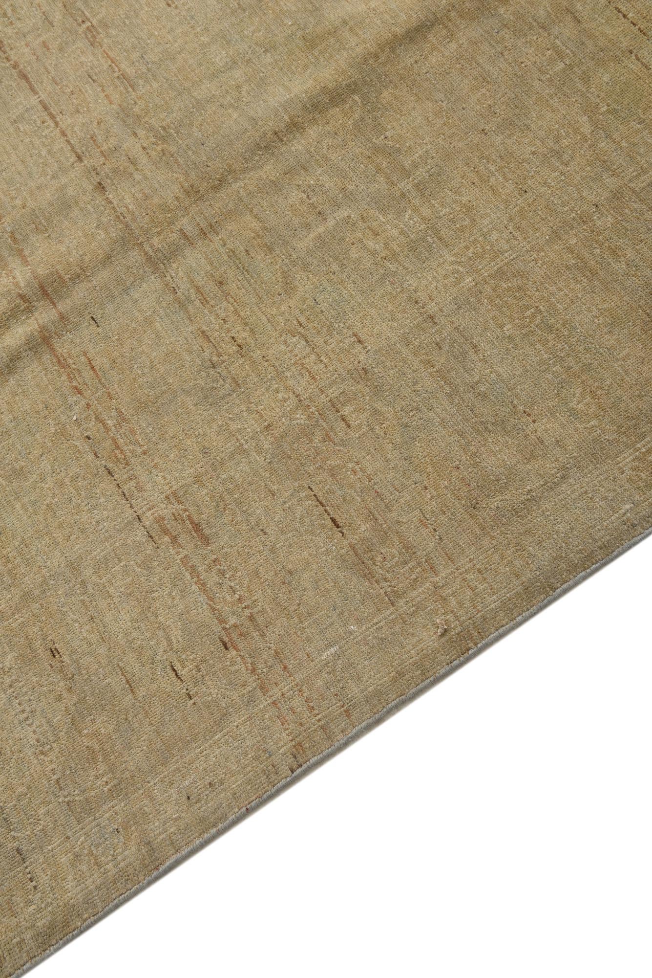 7' 10 x 10' 4 Hand Knotted Oushak Wool Rug