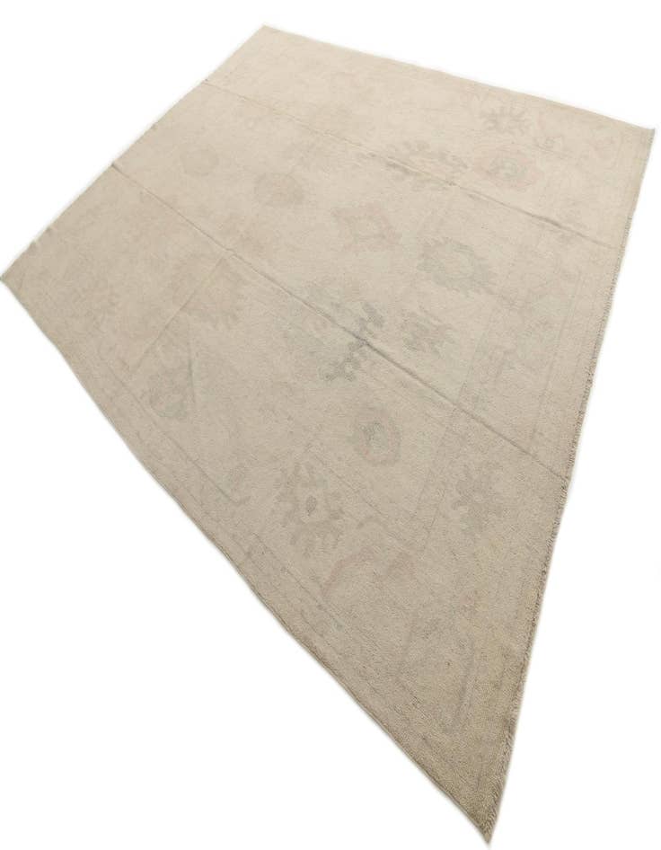 Detail image of 10' 5 x 13' 5  Hand Knotted Oushak Wool Rug