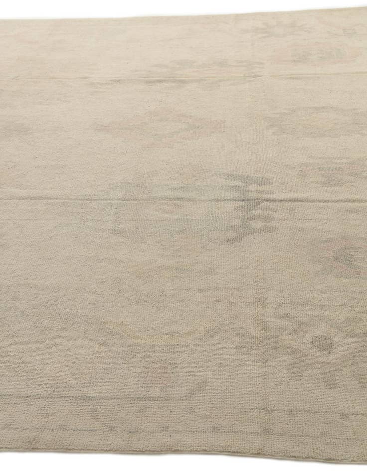 Detail image of 10' 5 x 13' 5  Hand Knotted Oushak Wool Rug