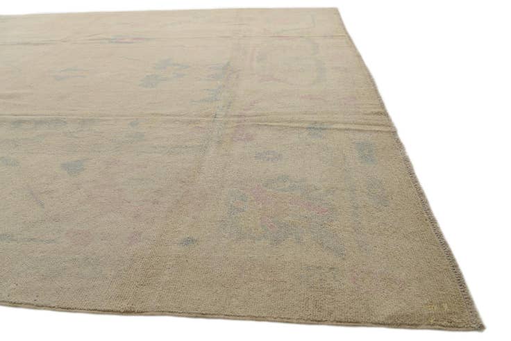 Detail image of 9' 9 x 14' Hand Knotted Oushak Wool Rug