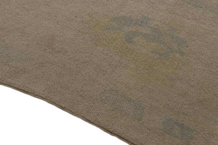 Detail image of 9' 9 x 14' Hand Knotted Oushak Wool Rug