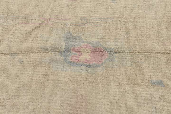 9' 9 x 14' Hand Knotted Oushak Wool Rug