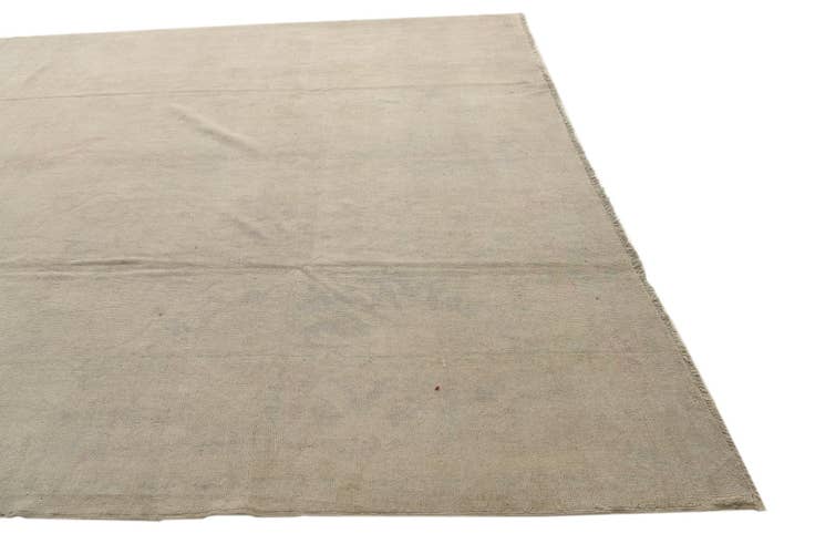 Detail image of 8' 7 x 10' 10 Hand Knotted Oushak Wool Rug