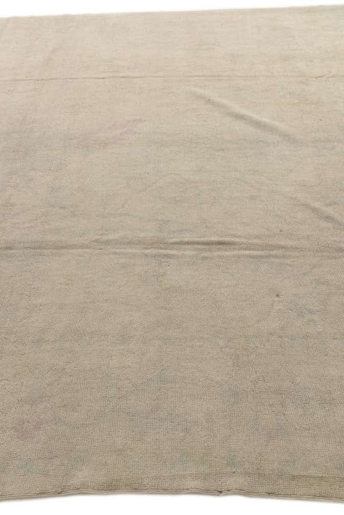 8' 7 x 10' 10 Hand Knotted Oushak Wool Rug