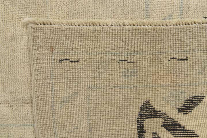 8' 10 x 12' Hand Knotted Oushak Wool Rug